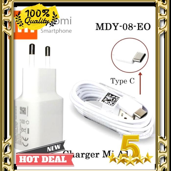 Jual Charger Xiaomi Mi A1 A2 Original 2A 5V Mdy 08 Eo Usb Type C Acc Hp ...