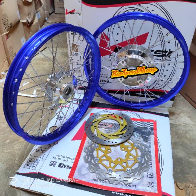 Jual Velg Ninja R Atau RR JariJari Chrome Velg Biru | Shopee Indonesia