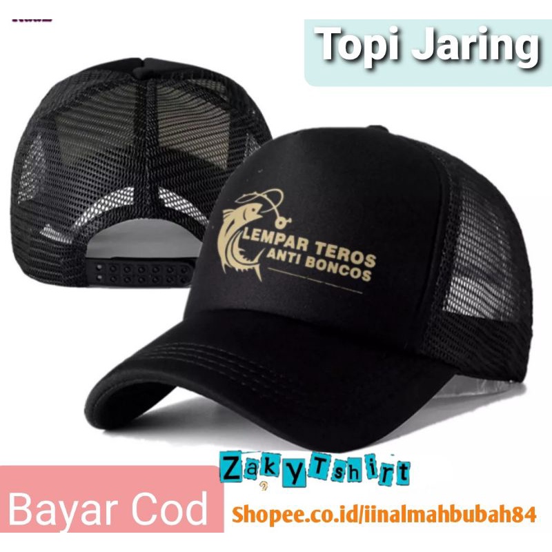 Jual Snepbek Mancing - Fishing Snapback Hat Original Preloved