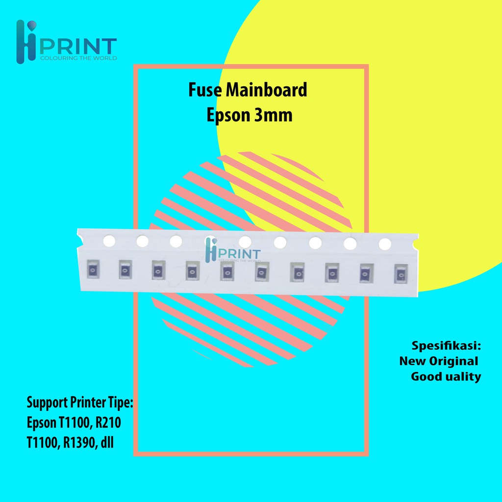 Jual Fuse Mainboard Epson Besar 3mm Fuse Printer Epson Mainboard 3mm