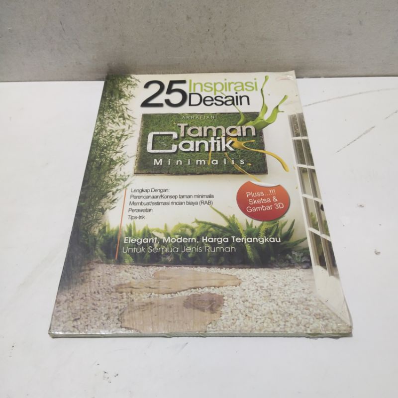 Jual Buku Obral Super Murah Buku 25 Inspirasi Desain Taman Cantik