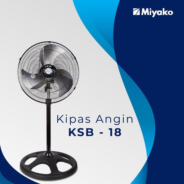 Jual Miyako Kipas Angin Stand Fan KSB-18 | Kipas Angin Berdiri Miyako