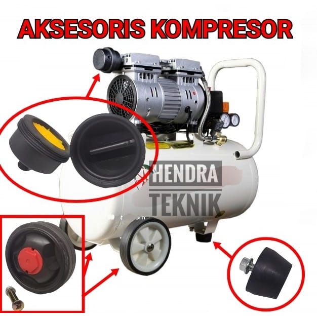 Jual SPAREPART RODA COMPRESSOR PLASTIK 5IN RODA KOMPRESOR UNIVERSAL ...