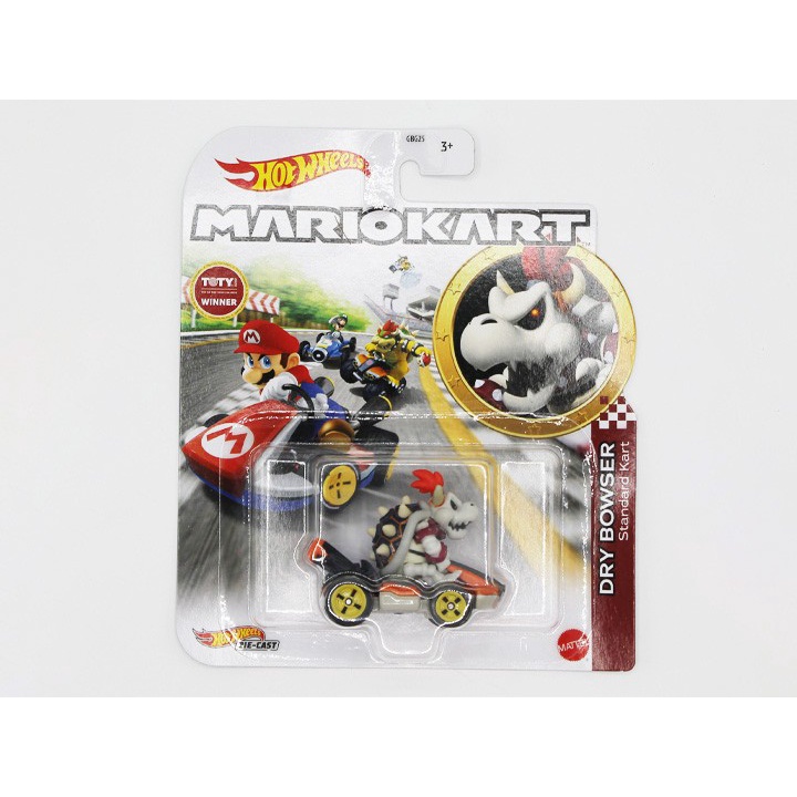 Jual Hot Wheels Mario Kart Dry Bowser Standard Kart Shopee Indonesia