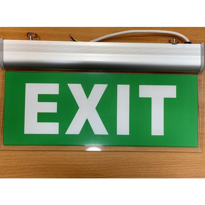 Jual Lampu Exit Led Lampu Petunjuk Darurat Emergency Exit Lamp Acrylic Shopee Indonesia