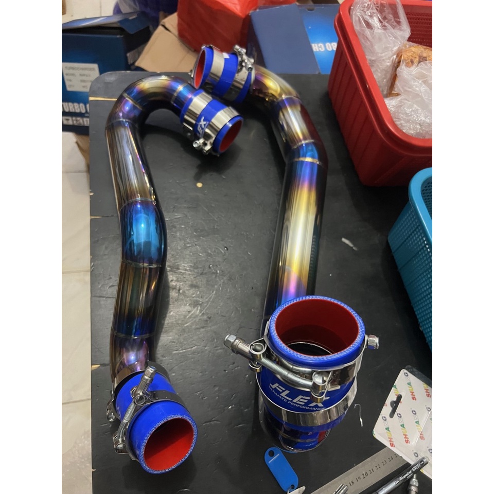 Jual Pipa Piping Intercooler Innova Reborn 2GD VRZ KOMPLET TITANIUM