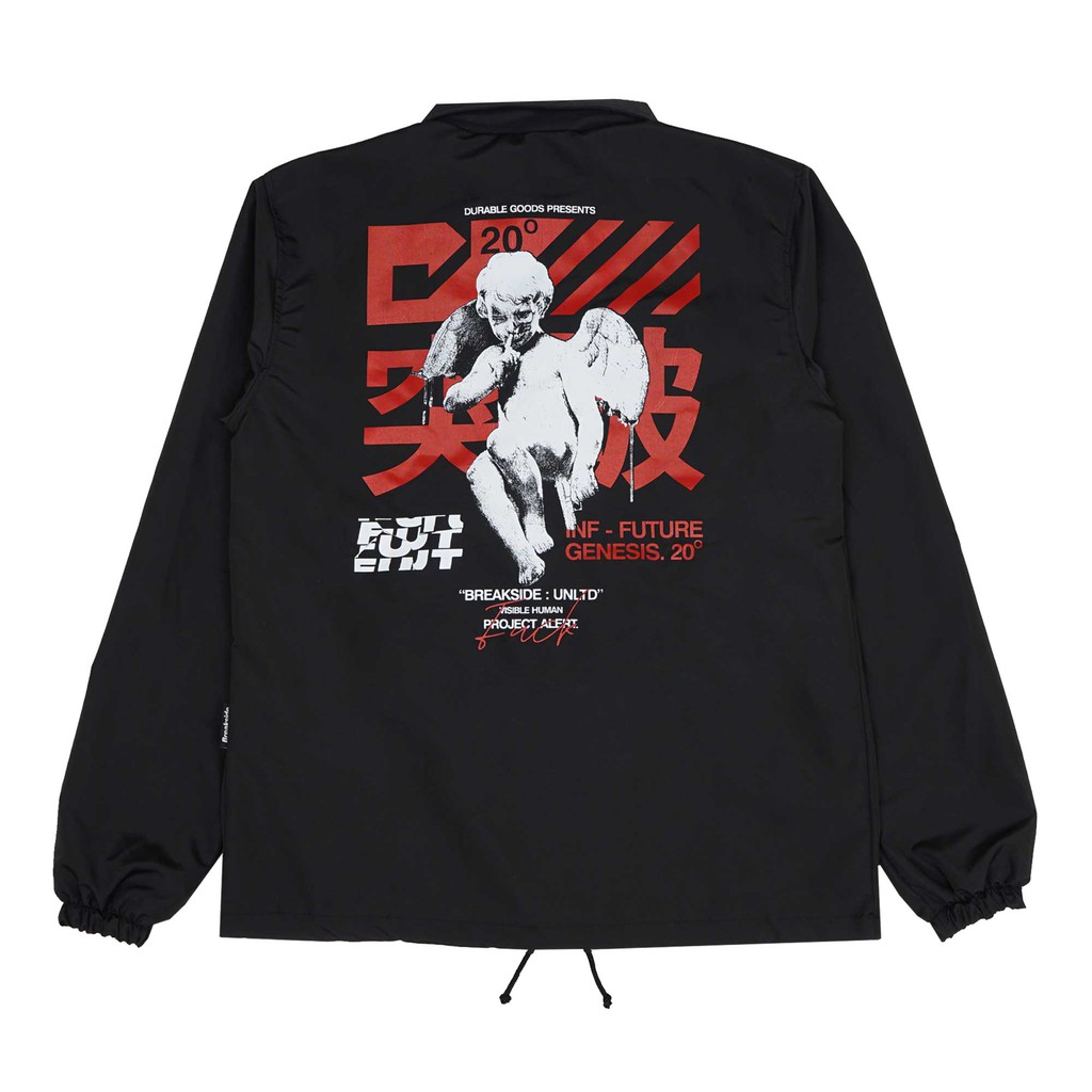Jual Breakside Coach Jacket Genesys II - Black | Shopee Indonesia