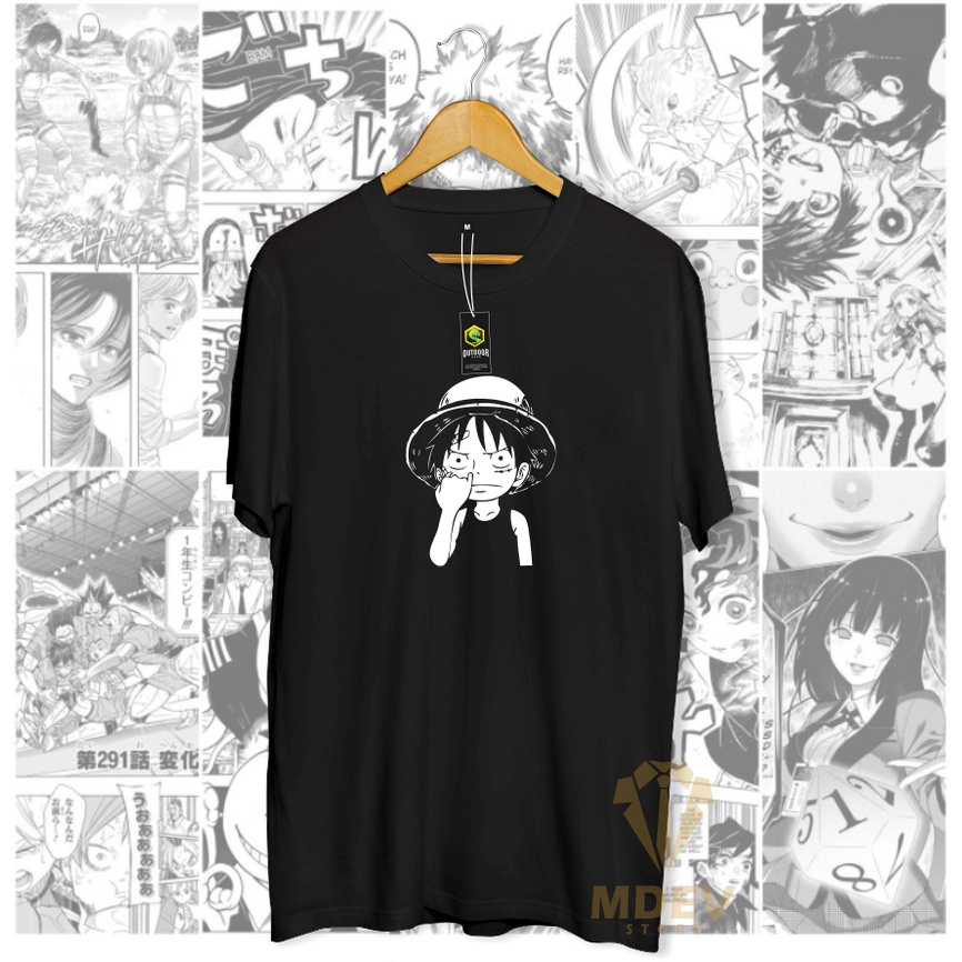 Jual One Piece Kaos Luffy Ngupil Anime Onepiece Wibu Manga Mdev