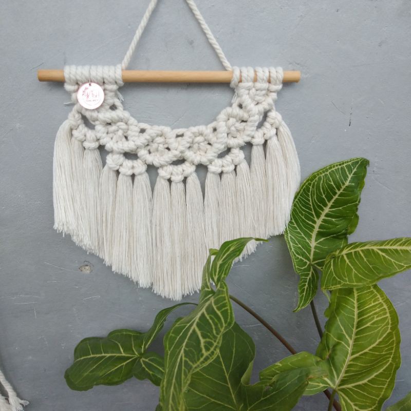Jual macrame wall hanging mini | hiasan dinding minimalis | Shopee ...