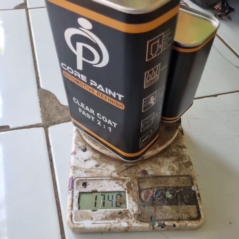 Jual CLEAR / PERNISH CORE PAINT 1Lt 2:1 1Liter FAST DRY (CEPAT KERING ...