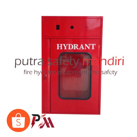 Jual HYDRANT BOX INDOOR TYPE B PINTU KACA DIMENSI 75 X 125 X 18 CM ...