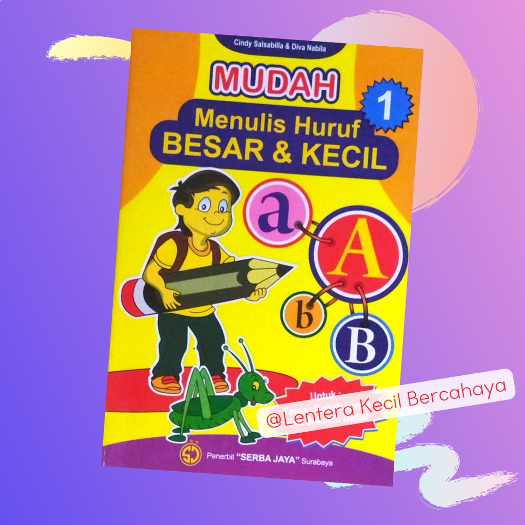 Jual Buku Anak Mudah Menulis Huruf Besar Dan Huruf Kecil Shopee Indonesia