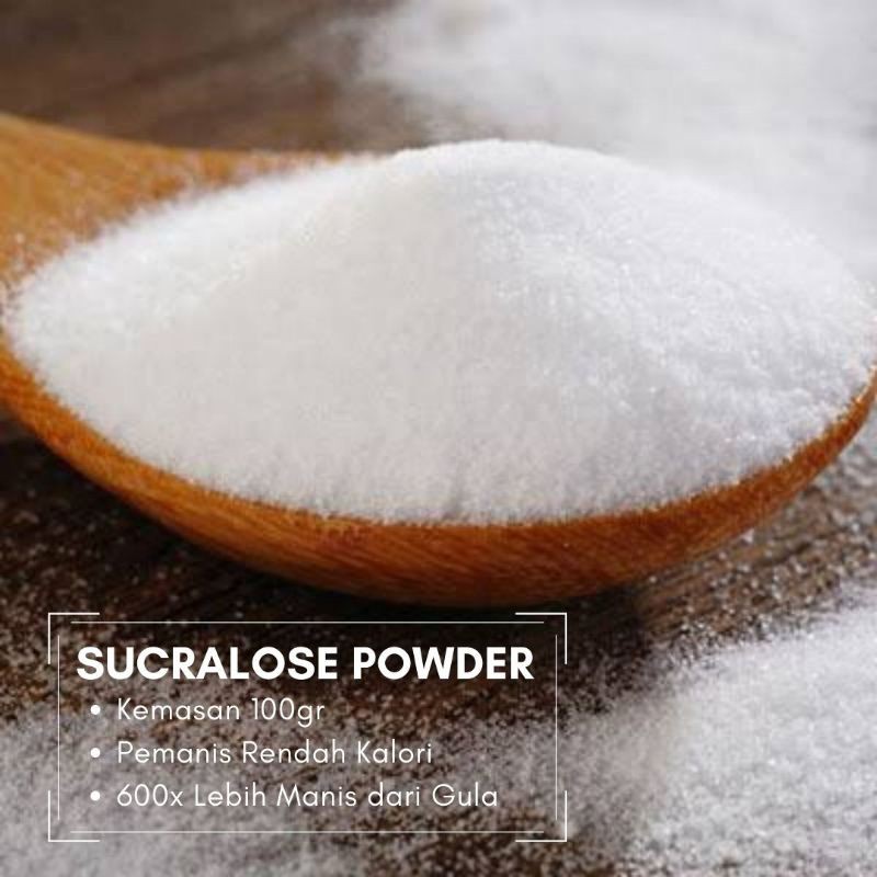 Jual Sucralose Powder 100gr - Sukrosa Sweetener - Sukralosa Pemanis ...