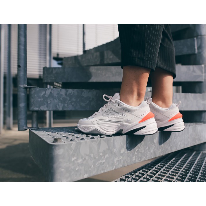 Nike m2k tekno on sale phantom white orange