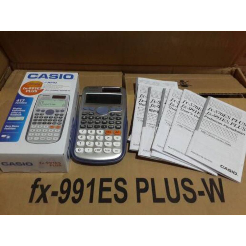 Jual Kalkulator calculator Casio Scientific fx 991es plus | Shopee ...
