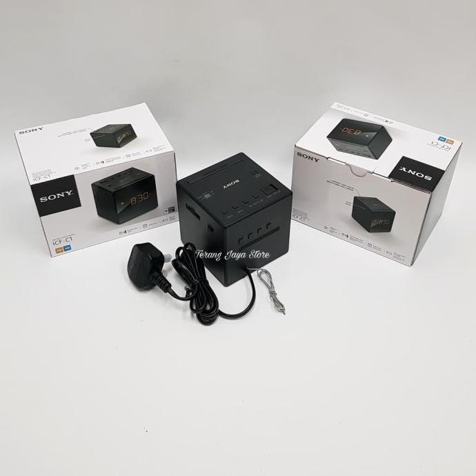 Jual RADIO FM/AM SONY ICFC1 (DIGITAL CLOCK DESIGN) ICFC 1 RADIO CLOCK