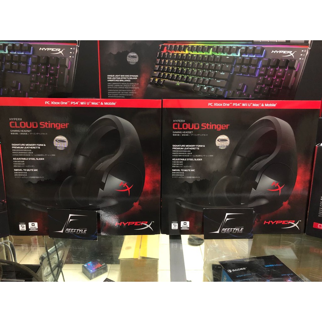 Jual HyperX Cloud Stinger Gaming Headset Garansi Resmi NJT 2 Tahun ...