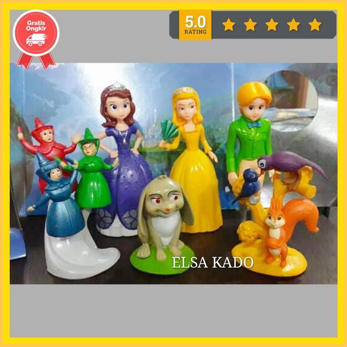 Jual Miniatur Hiasan Kue Topper Cake Disney Figure Princess Sofia ...