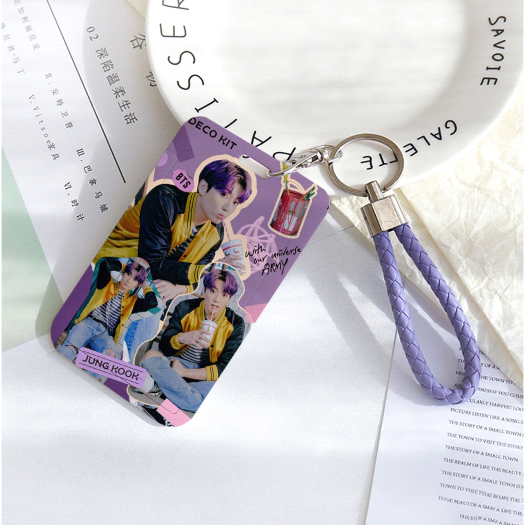 Jual Photocard Holder Kpop BTS Army Cooky RJ Shooky Jungkook Jimin