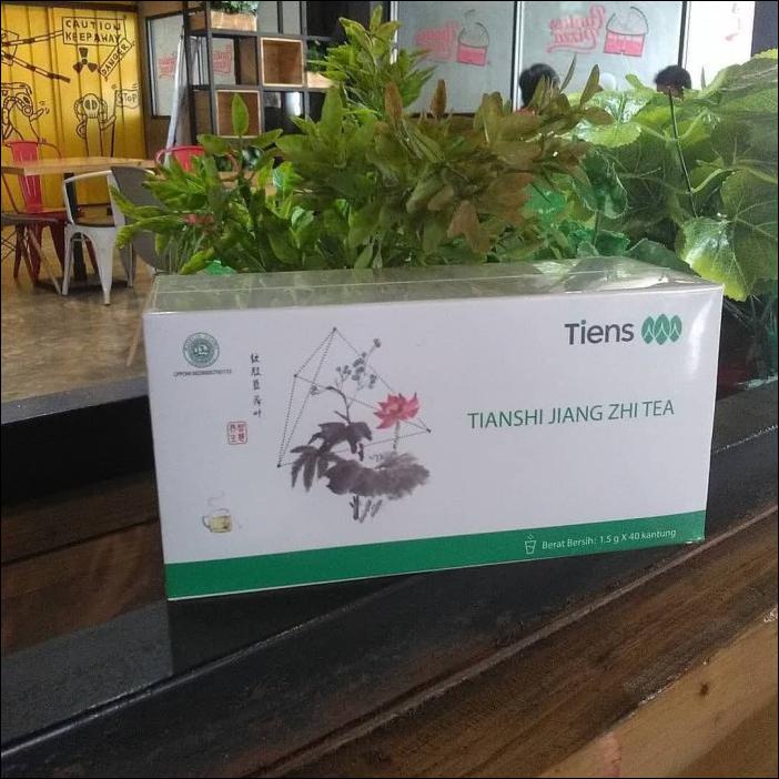 Jual Tiens Promo Jiang Zhi Tea Isi 40 Sachet Teh Hijau Tianshi Herbal ...