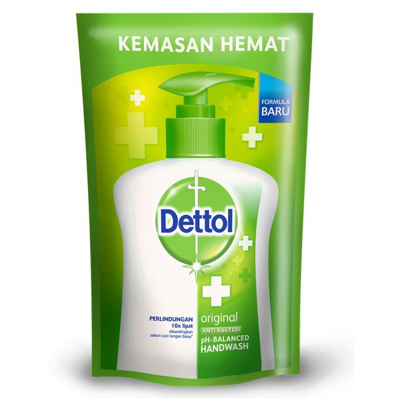 Jual DETTOL HANDWASH POUCH 200ml Shopee Indonesia