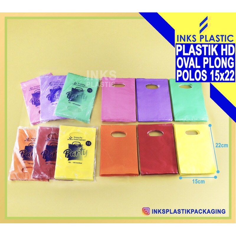 Jual Plastik Hd Oval Plong Polos 15 X 22 100 Pcs Shopee Indonesia 4314