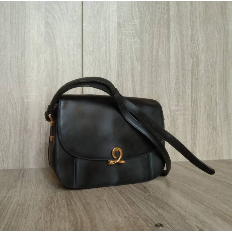 Hand Bag Brand Louis Quatorze Authentic Original Kulit Asli