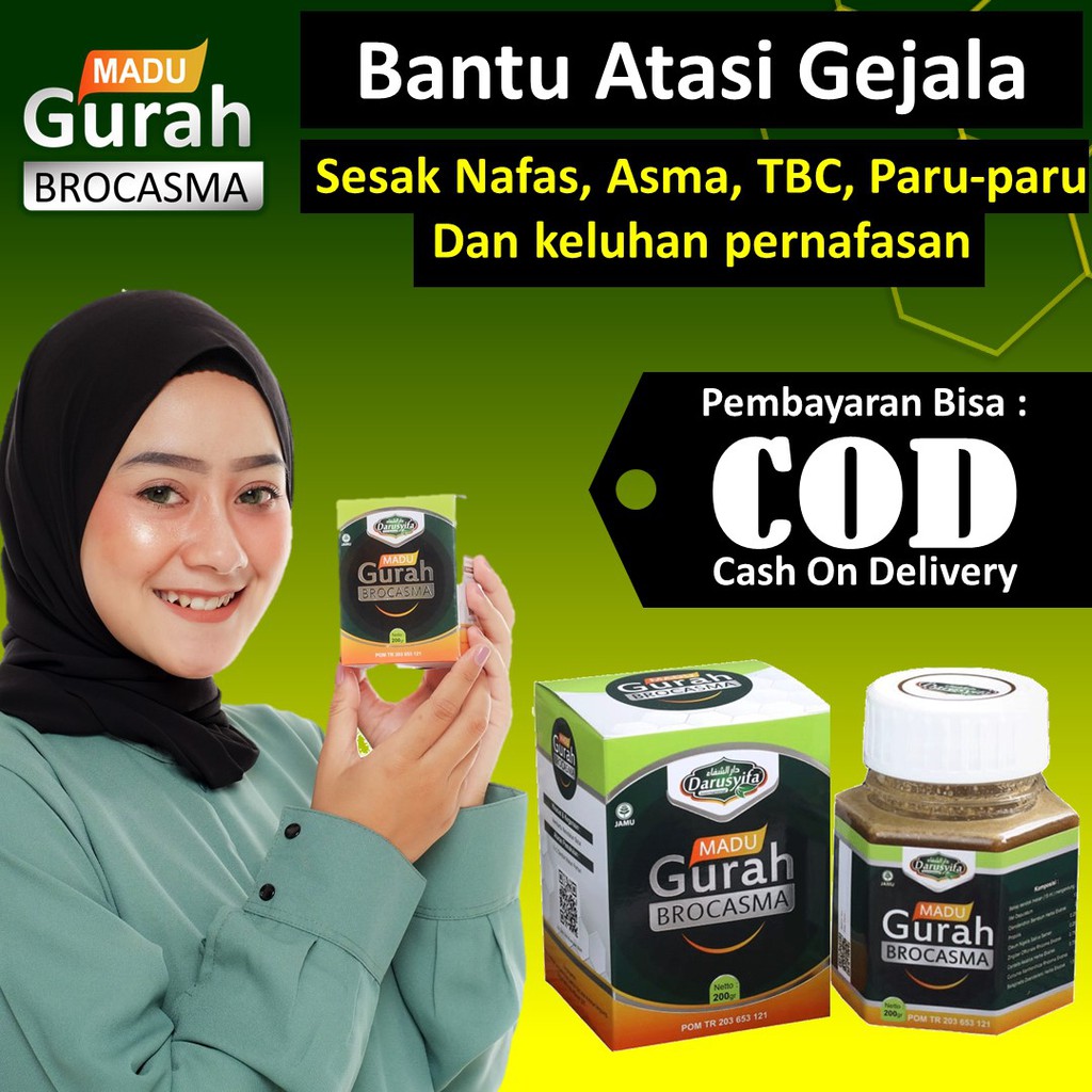 Jual Madu Gurah Brocasma Obat Sesak Nafas Obat Batuk Asma Gangguan Pernafasan Herbal Alami 2672