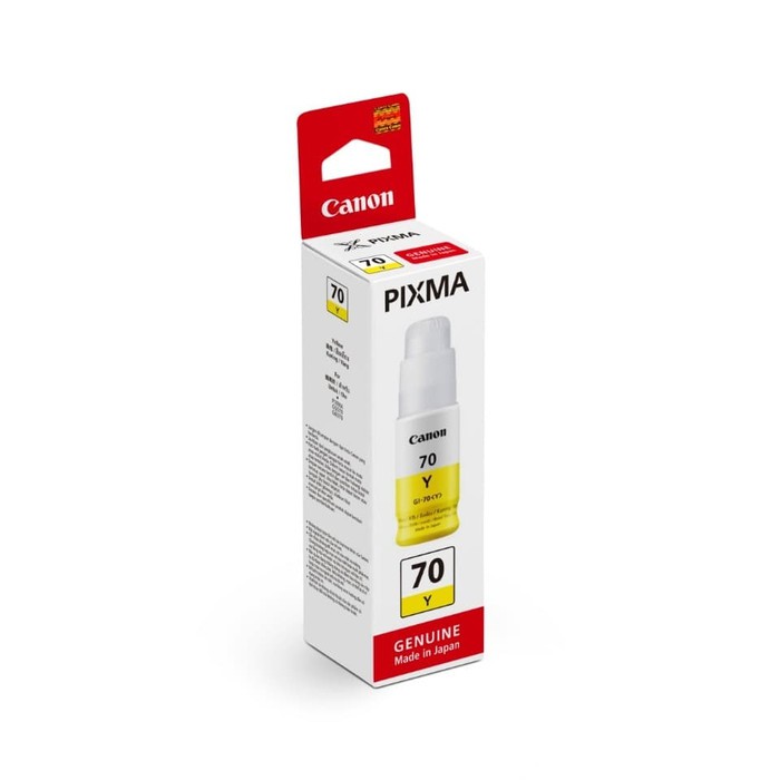 Tinta Original Canon 70 Yellow GI70Y - Tinta Canon G5070 G6070 G7070 GM2070 GM4070 (2)