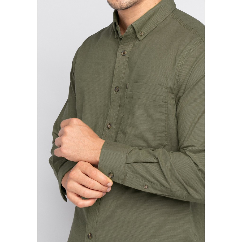 Jual Kemeja MGEE 3451C Original Lengan Panjang Texas 002 Green dan ...