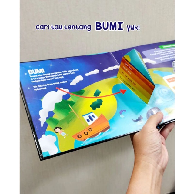 Jual Antariksa - Interactive Pop Up Book - Antariksa / Buku Pop Up anak ...
