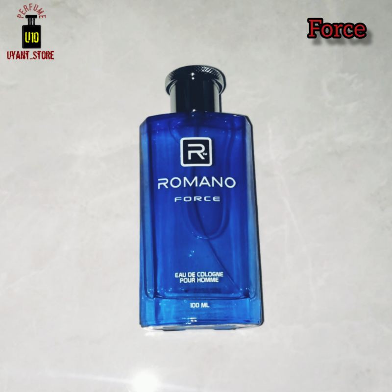 Jual Romano Force Edt Biru 100ml Shopee Indonesia