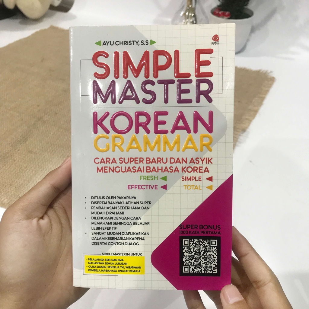 Jual BUKU SIMPLE MASTER KOREAN GRAMMAR | Shopee Indonesia