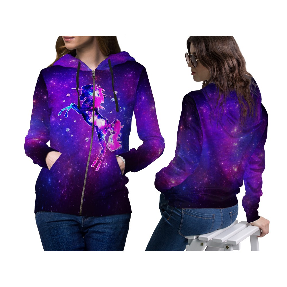 Jaket hoodie galaxy sale