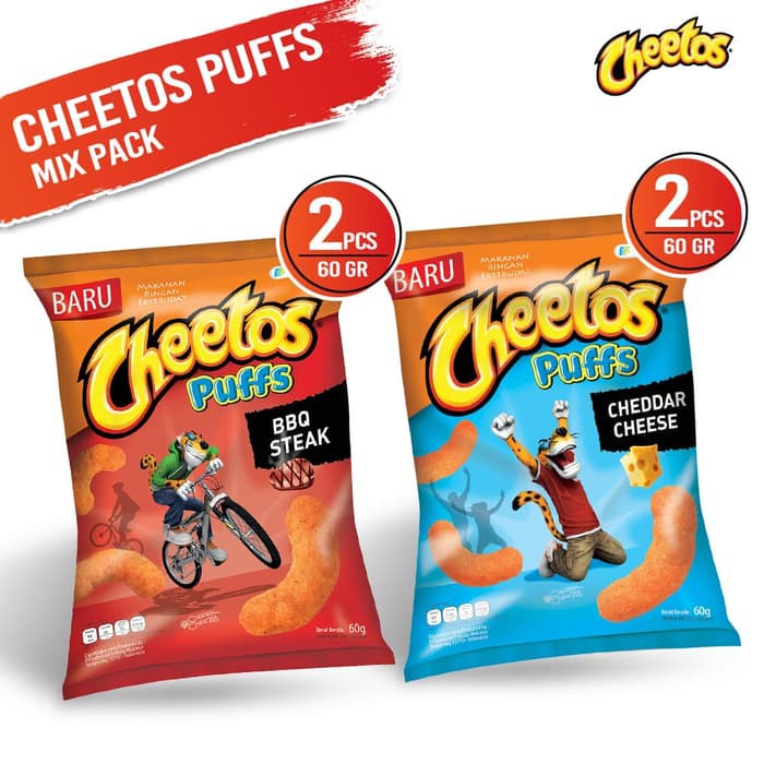 Jual Cheetos Puffs Mix Pack 60 Gr | Shopee Indonesia