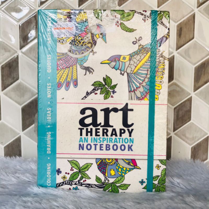 Jual [BARU] Art Therapy An Inspiration Notebook (Adult Coloring Drawing ...