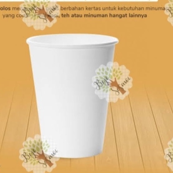 Jual Paper Cup Kopi Polos isi 25pcs | Shopee Indonesia