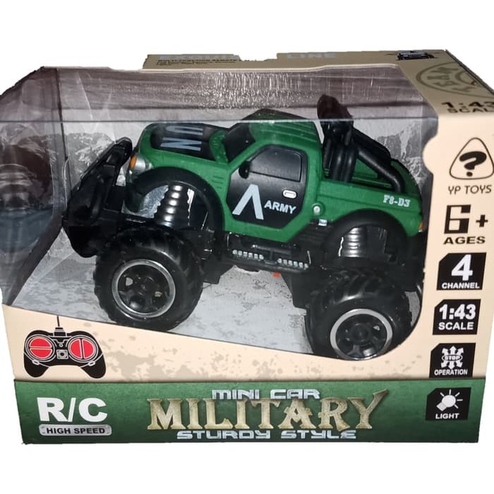 Jual RC Rock Crawler Mini Skala 1:43 - RC Mobil Crawler Mini | Shopee ...