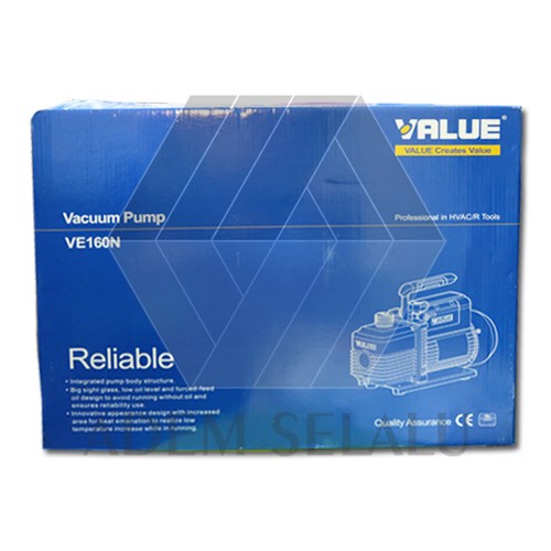 Jual Value Vacuum Pump Tipe Ve160N 1/2 Hp Pompa Vakum Refrigerant