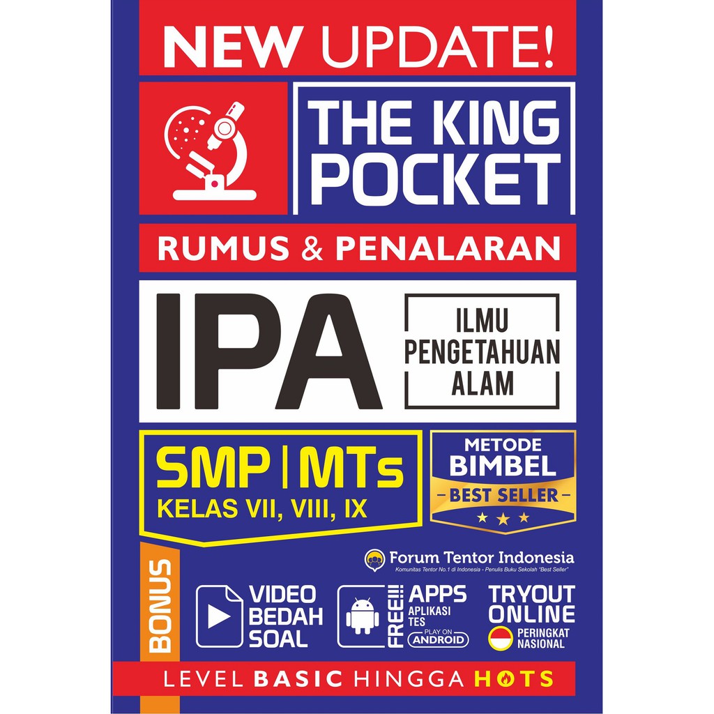 Jual Ipa Smp Mts New Update The King Pocket Shopee Indonesia