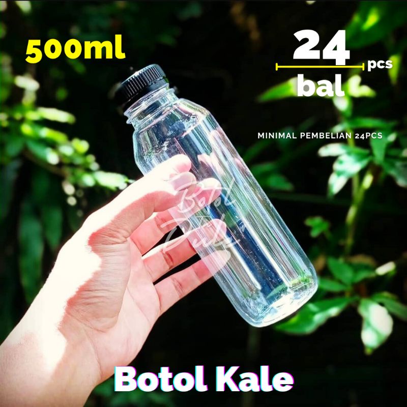 Jual Botol Plastik Kale Bulat 500ml Botol Kale 500ml Botol Plastik 500ml Botol Kopi 500ml 8483