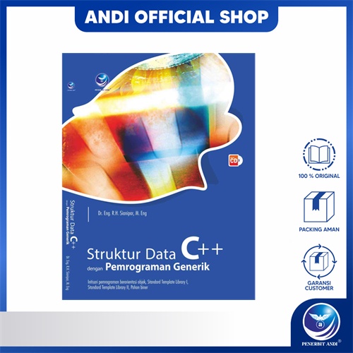Jual Penerbit Andi - Buku Struktur Data C++ Dengan Pemrograman Generik ...