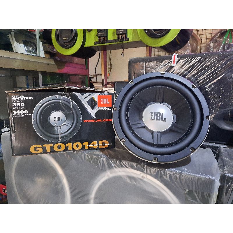 Jual Subwoofer JBL 10 inch GTO 1014D Audio Mobil Shopee Indonesia