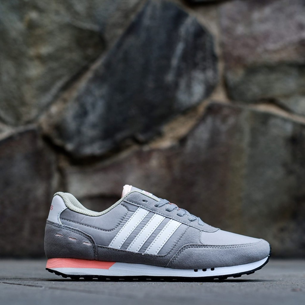 Sepatu adidas neo on sale city racer grey