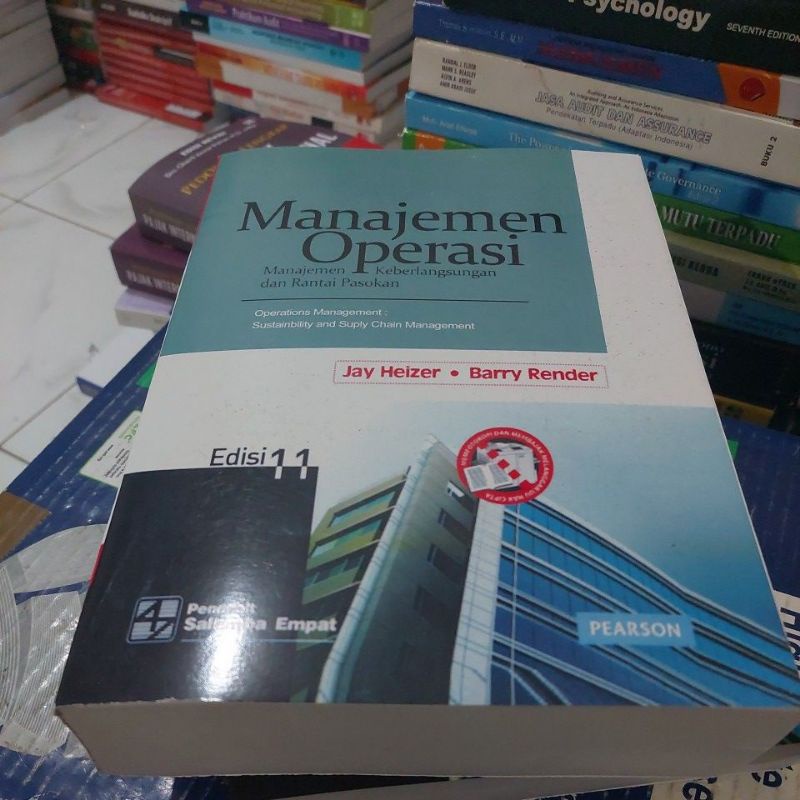 Jual manajemen operasi edisi 11 jay heizer barry render | Shopee Indonesia