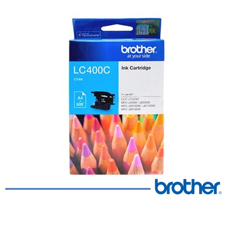 Tinta Brother LC-400 Ink Tinta Original Brother (Cyan) (2)