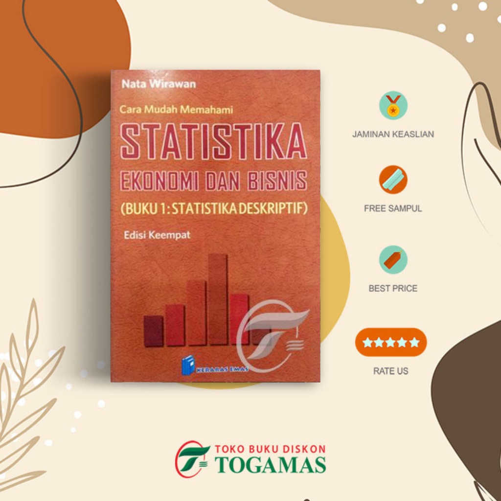 Jual Cara Mudah Memahami Statistika Ekonomi Dan Bisnis (Buku 1 ...