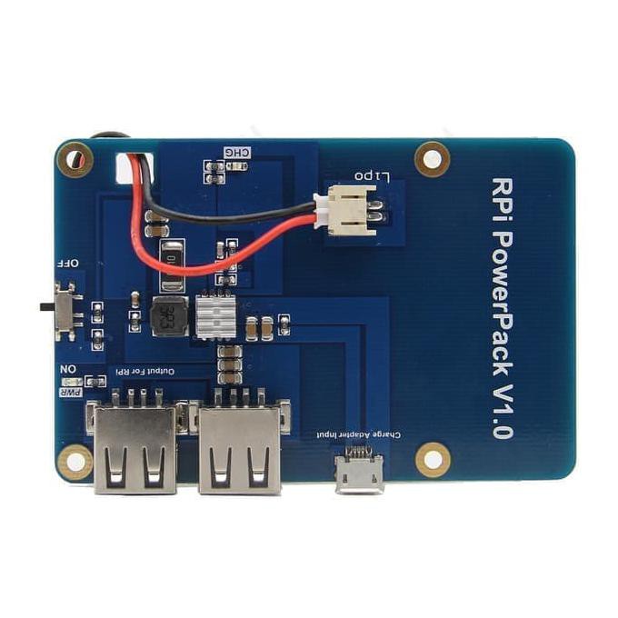 Jual Raspberry Pi 3 Model B Portable Lithium Battery Power Pack Supply ...