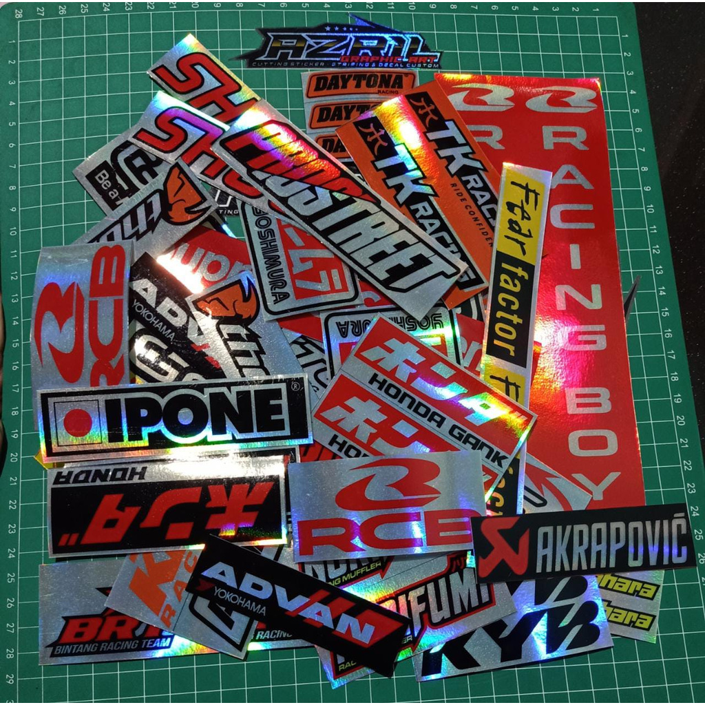 Jual Sticker pack A3 HONDA GANK SHOWA ADD NORIFUMI YOSHIMURA GOPRO ...