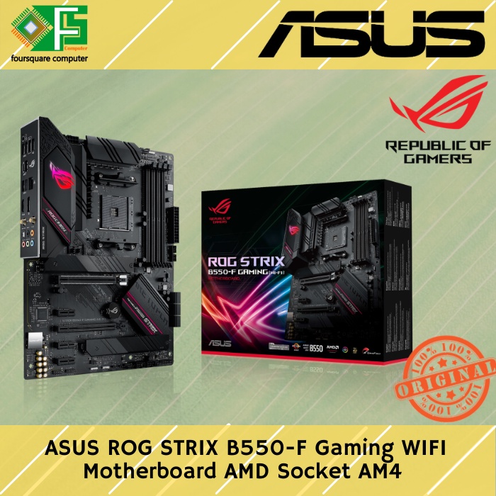 Jual Motherboard ASUS ROG Strix B550-F Gaming WIFI MB AMD Ryzen Series ...